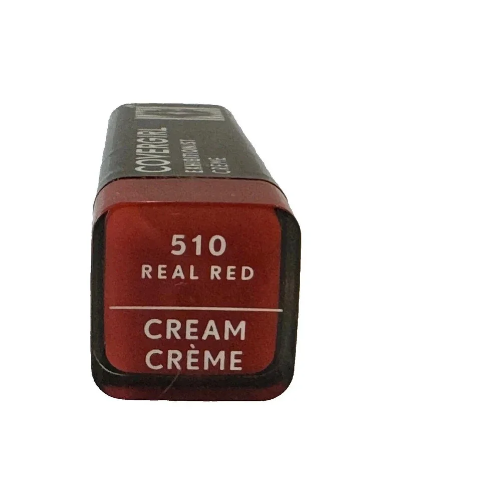Covergirl Exhibitionist 510 REAL RED Creme Cream Lipstick Discontinued